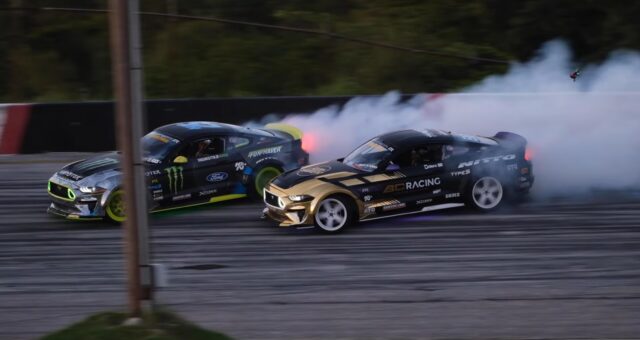 Ford Mustang Drifters at the Freedom Factory