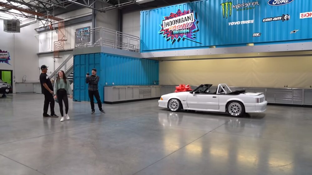 Ken Block Builds Awesome Drift Mustang For His Daughter's Birthday