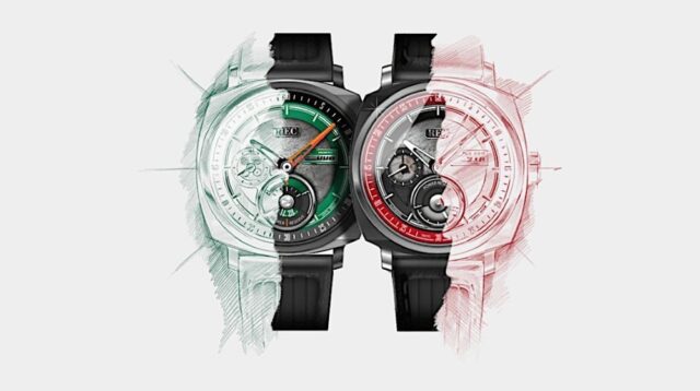 Shelby Little Red and Green Hornet Watches