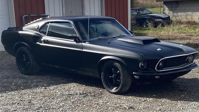 We Want This 1969 Matte Black Mach 1