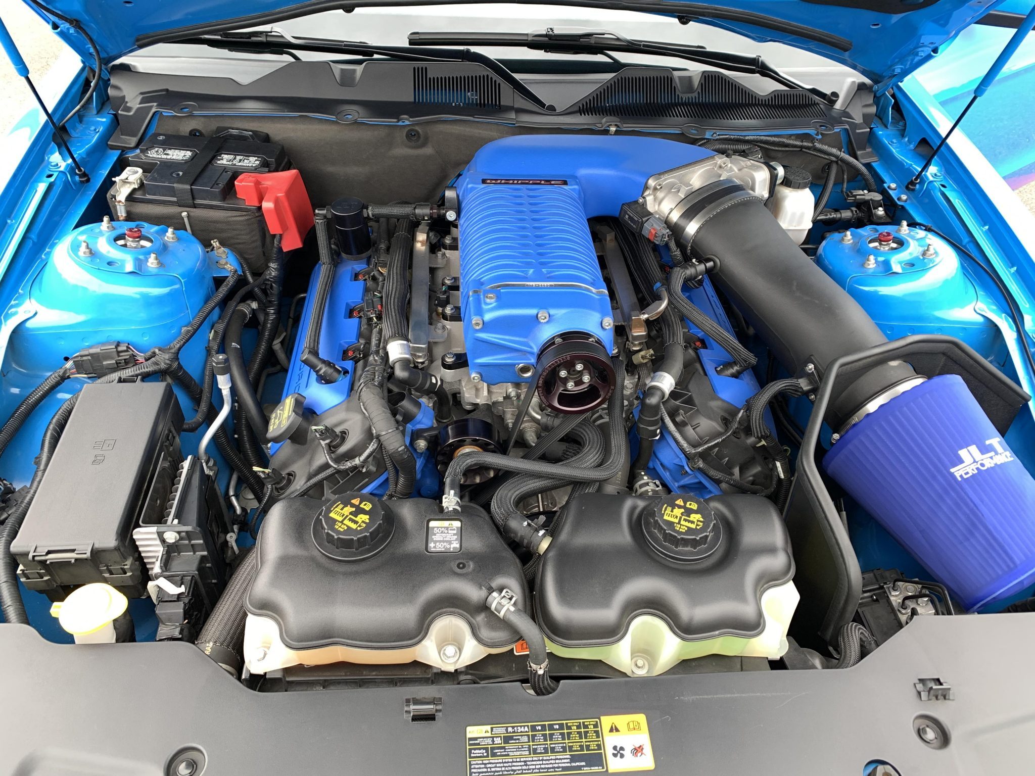 Supercharged engine