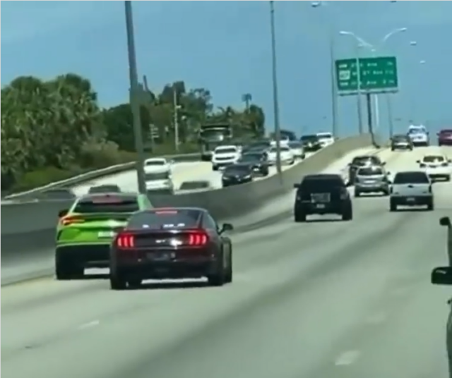 Unmarked Ford Mustang GT