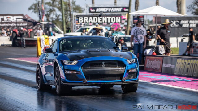 Palm Beach Dyno GT500 2020 Breaks World Record Quarter Mile Stock Engine and DCT