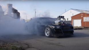 S550 Ford Mustang With 2,000 Horsepower Dragster Engine