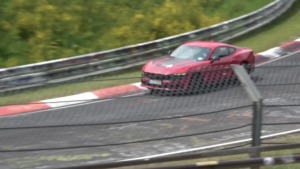 2024 Ford Mustang Dark Horse Spied Testing at Nurburgring