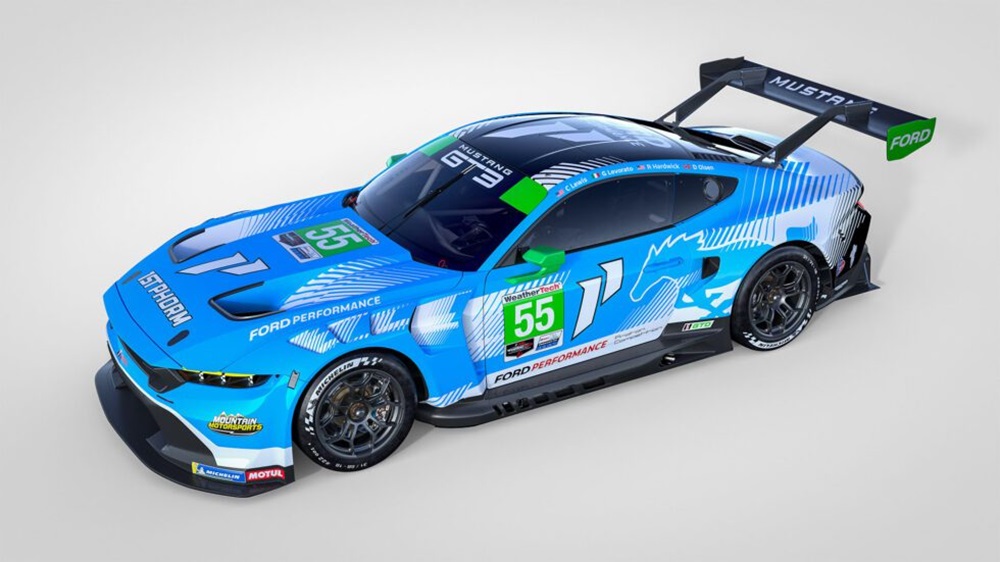 Mustang GT3 Race Cars Get New Liveries For 2024 Racing Season The