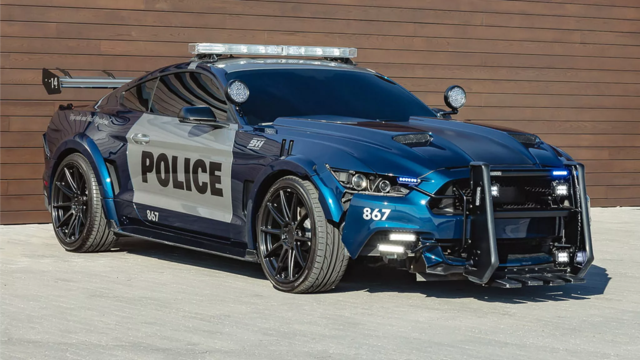 Mustang Cop Car From ‘Transformers’ Is Up For Sale