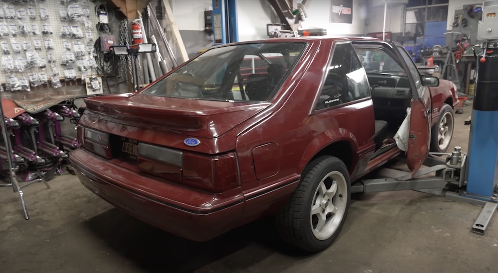 Aston Martin V12 Powered Fox Body Mustang
