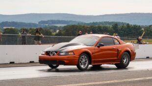 LS-Swapped Mustang Crash