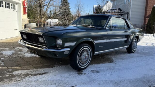 Highland Green 1968 Ford Mustang GT/CS