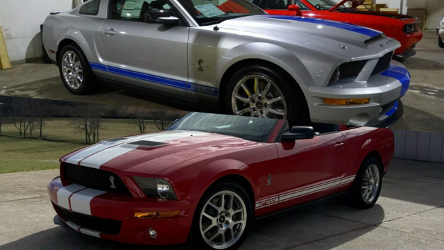 Pair of Heavenly Delivery Mileage Shelby GT500s Is Headed to Auction