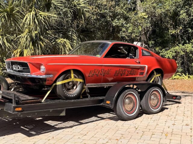 Turbine-Powered 1967 Mustang Dragster